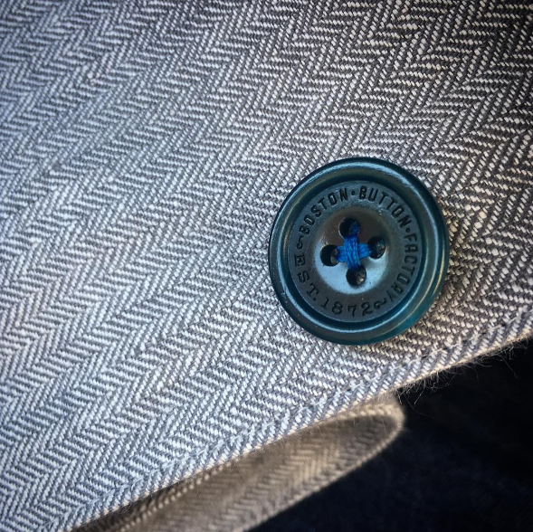Blue Horn Buttons