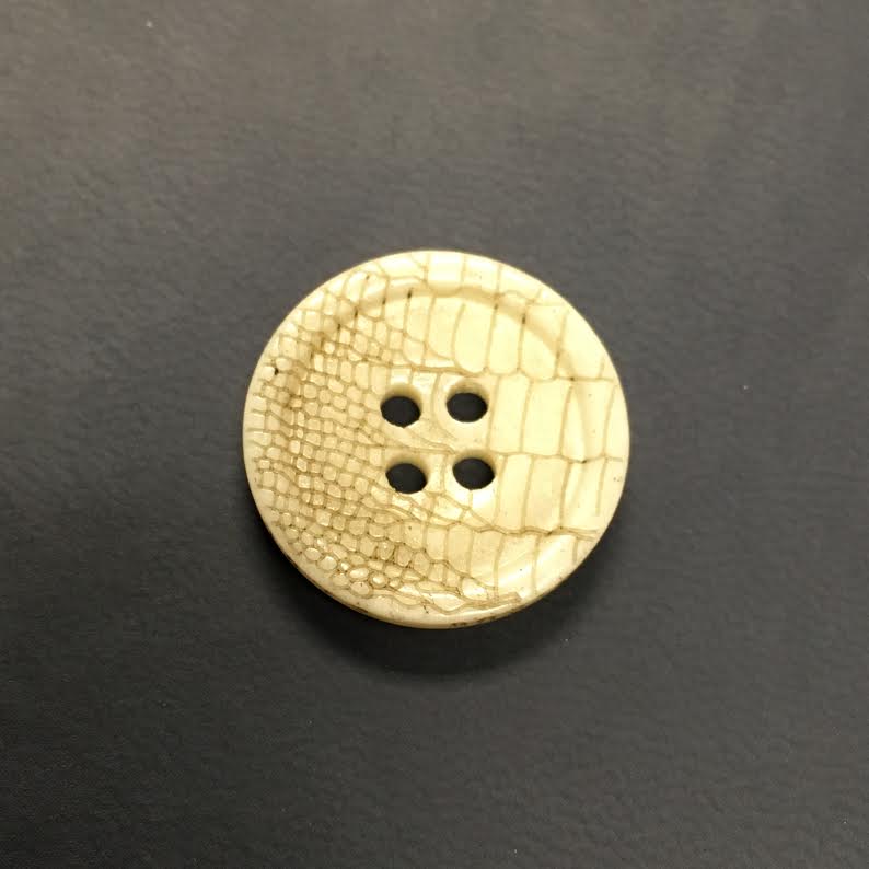Snakeskin Bone Buttons