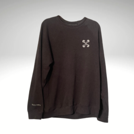 Vintage crewneck Boston Button Factory sweatshirt made from a premium cotton/poly blend.