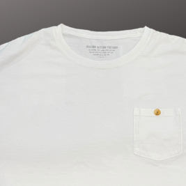 Boston Button Factory Pocket T-Shirt made from a premium cotton.